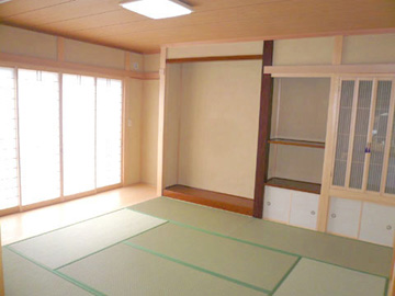 1F和室8帖・板の間・広縁スペース